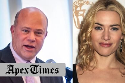 David Tepper and Kate Winslet