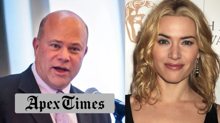 David Tepper and Kate Winslet
